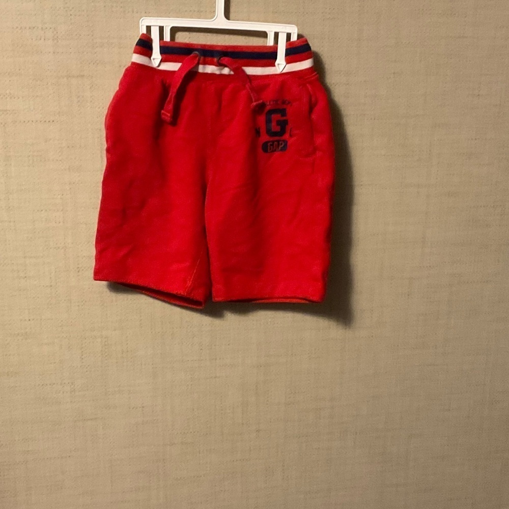 GAP Red Kids Shorts with Logo